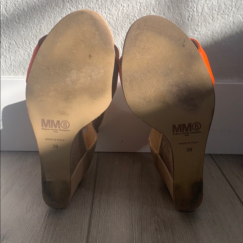 MM6 Maison Margiela neon wedges - Picture 5 of 5